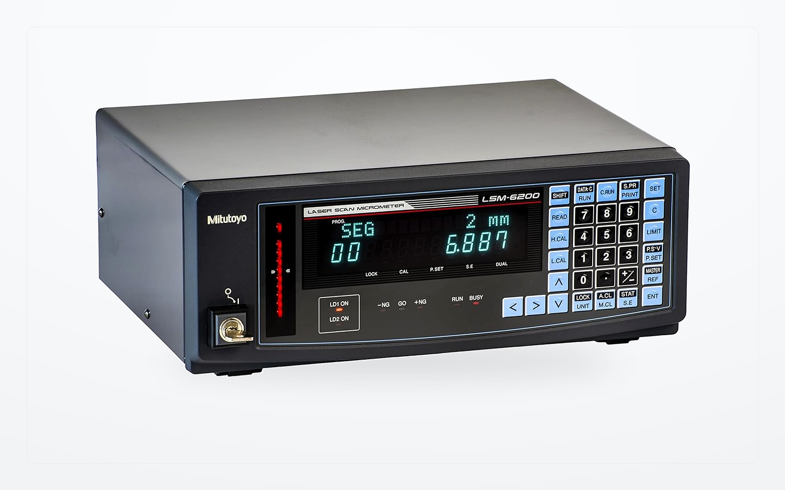 Clean Mitutoyo wire die inspection measurement station